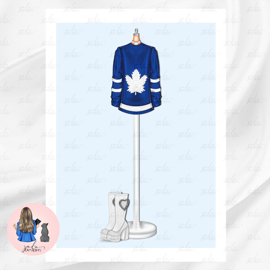 Sweet Pop Princess Canadian Chic Art Print